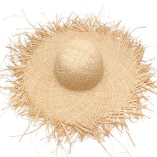 Load image into Gallery viewer, OMG Beige Ruffled hat
