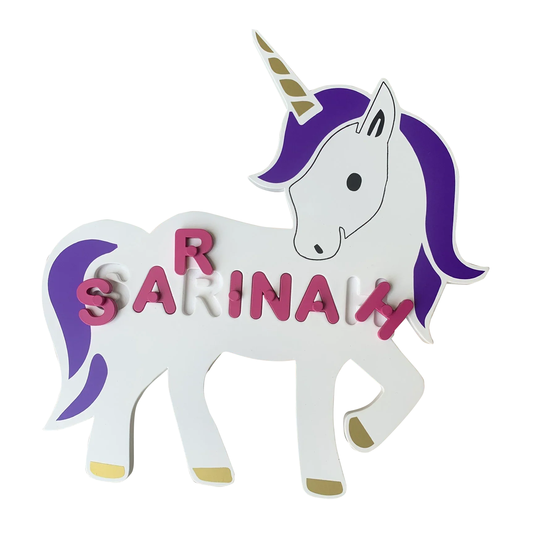 Unicorn Name Puzzle - Oh My Gift LLC