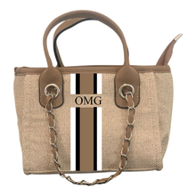 Load image into Gallery viewer, Danora Tote- Brown Mini (Design Your Own) - Oh My Gift LLC
