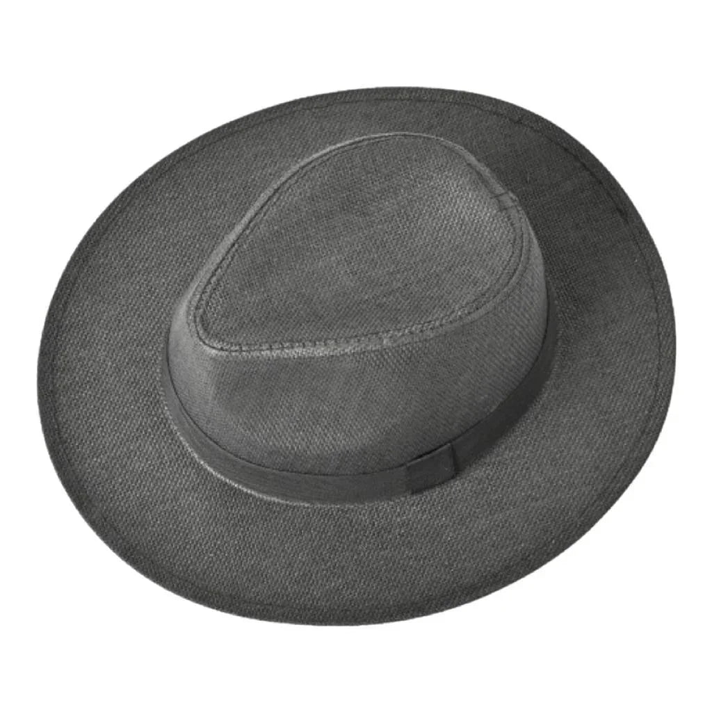 OMG Panama Black Hat - Oh My Gift Oh My Gift- mans hat - panama hat - straw hat for man