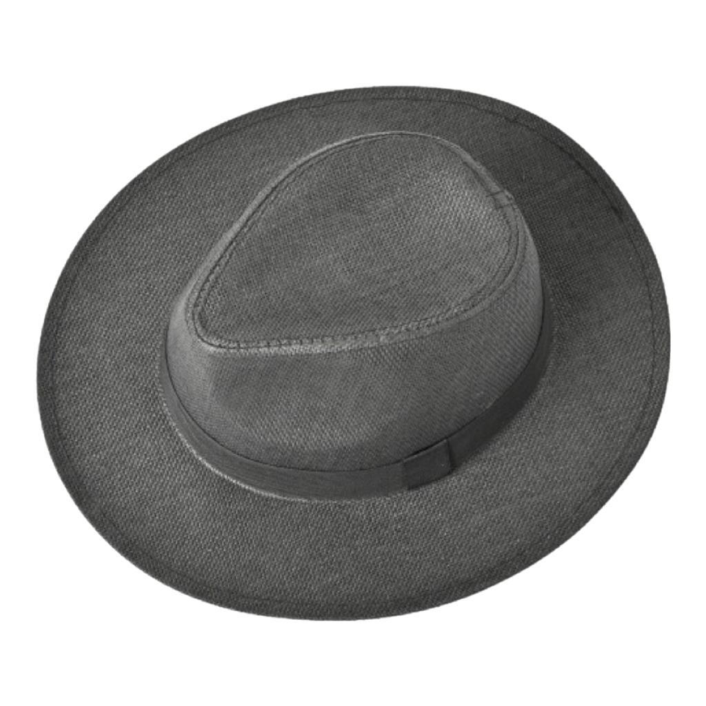 OMG Panama Black Hat - Oh My Gift  Oh My Gift- mans hat - panama hat - straw hat for man 