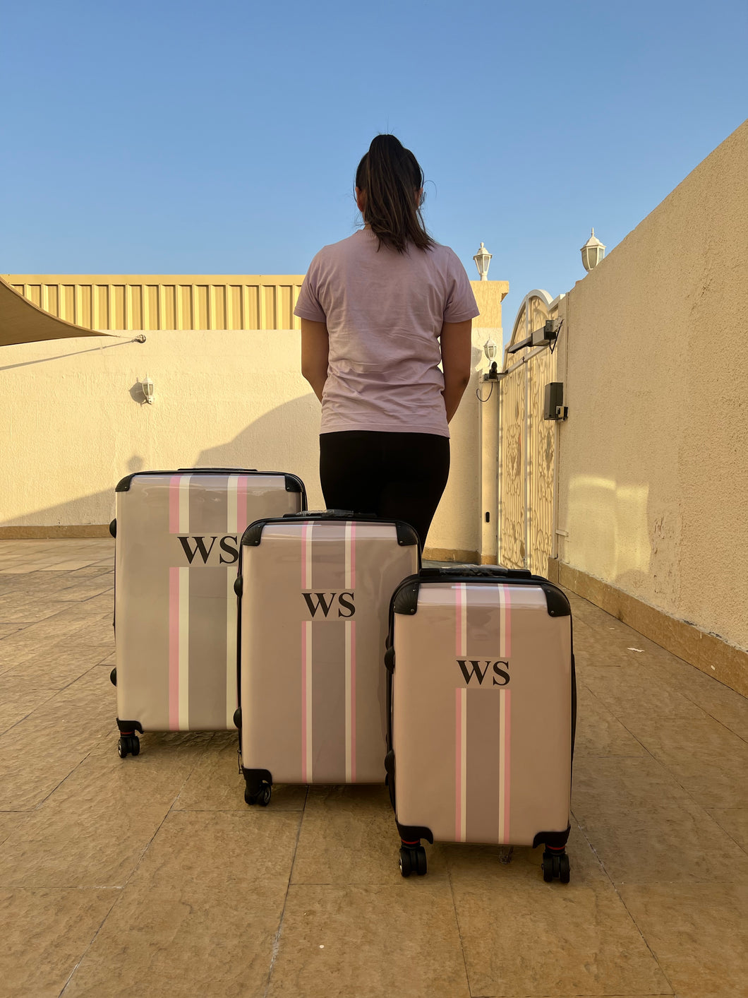 Danora Luggage Design your own - Stripes