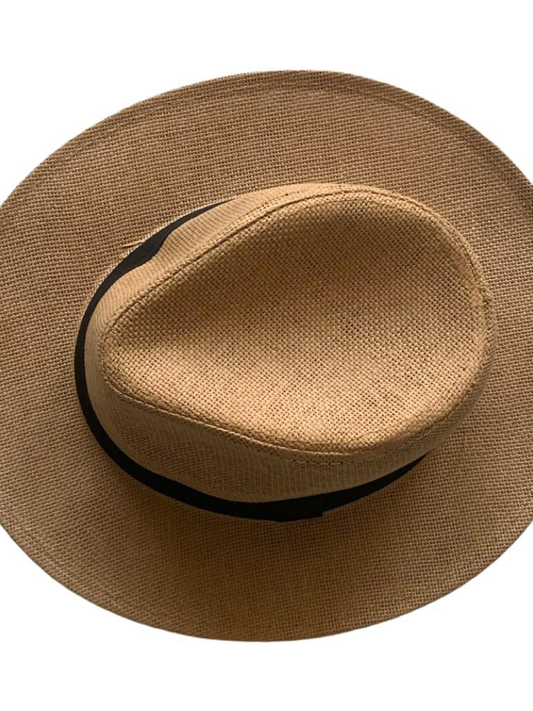 OMG Panama Brown Hat - Oh My Gift LLC
