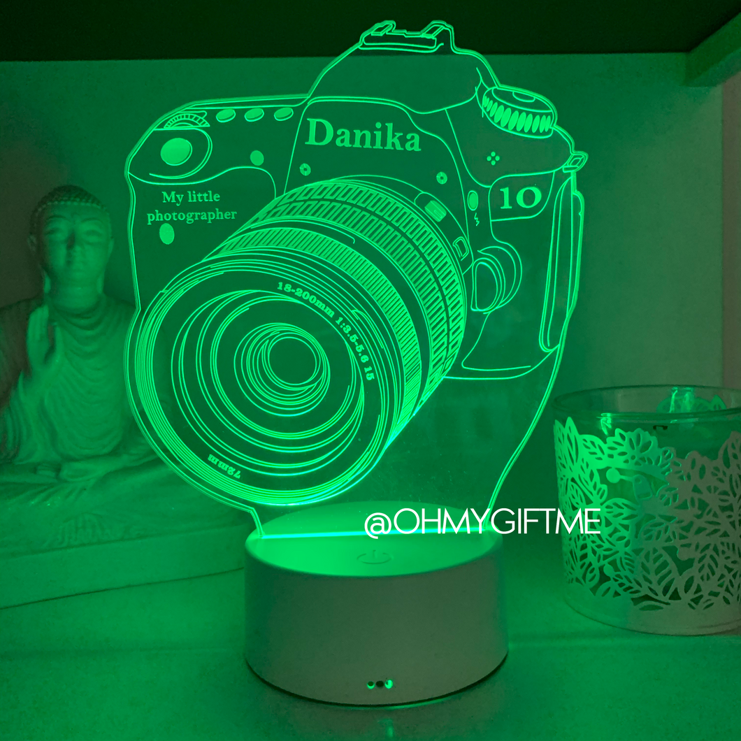 Camera Night light - Oh My Gift LLC