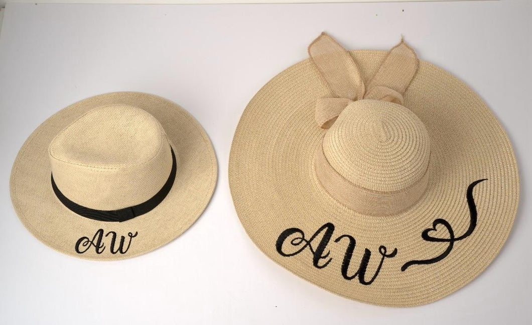 Beige Couples Hat