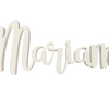 Solid Wood Wall Name - Customized