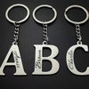 Personalized Initial & Name Keychain-Stainless Steel