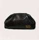 Lattice Customized Clutch-  Black