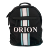 Black Backpack - Vertical Stripe