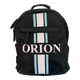 Black Backpack - Vertical Stripe