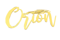 Acrylic Wall name - Gold Mirror Finish - Oh My Gift LLC