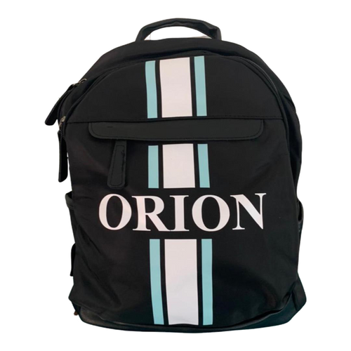 Black Backpack - Vertical Stripe - Oh My Gift LLC