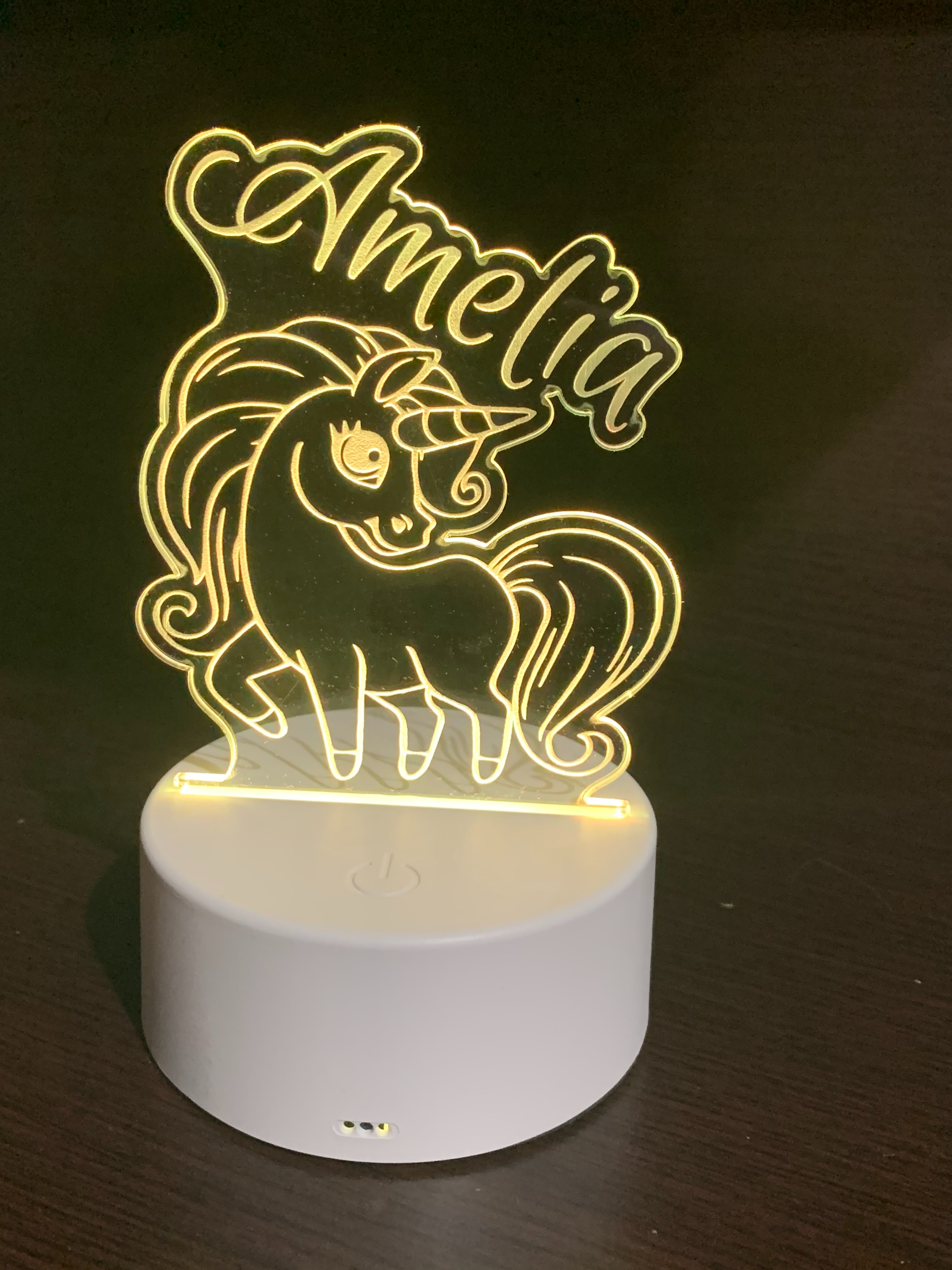 Unicorn Night Light - Oh My Gift LLC