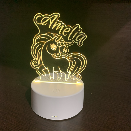 Unicorn Night Light - Oh My Gift LLC