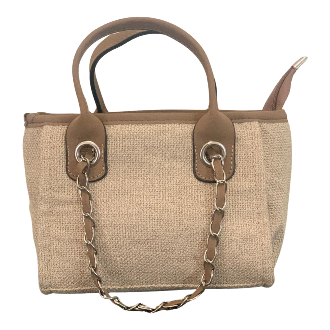 Danora Tote- Brown Mini (Design Your Own) - Oh My Gift LLC