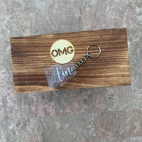 Name Keychain - Oh My Gift LLC