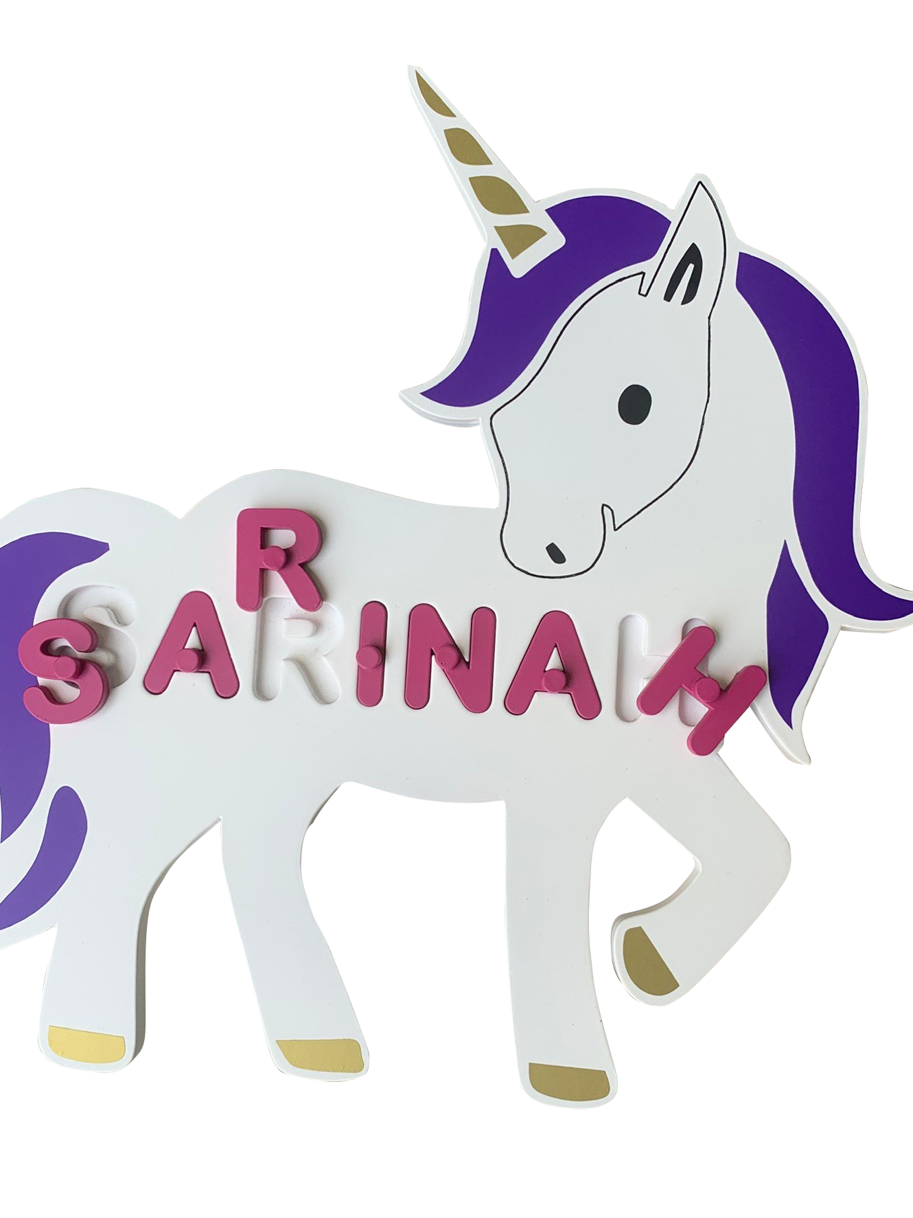 Unicorn Name Puzzle - Oh My Gift LLC