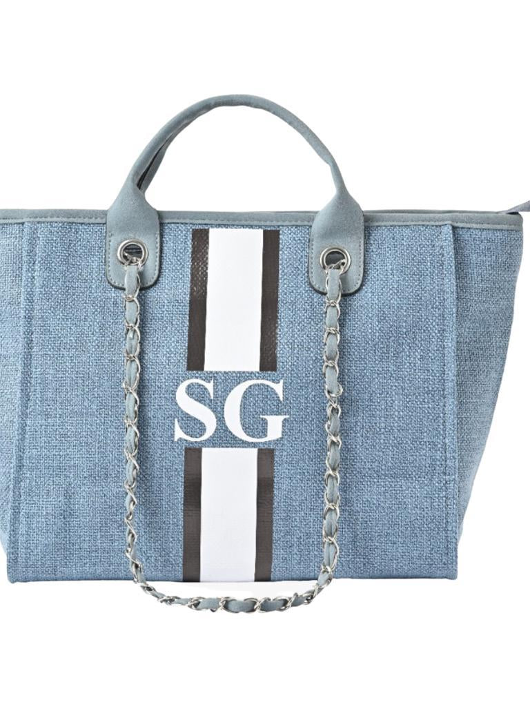 Danora Tote- Blue Medium - Oh My Gift LLC