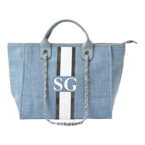 Danora Tote- Blue Medium - Oh My Gift LLC