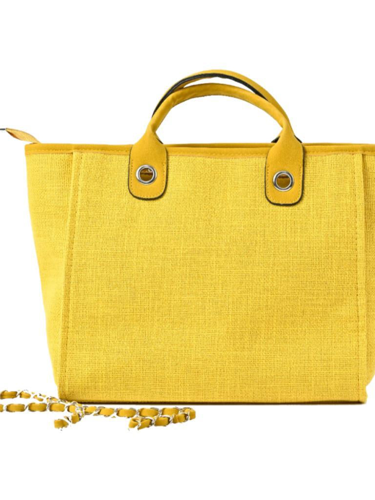 Danora Tote - Yellow Medium - Oh My Gift LLC