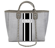 Load image into Gallery viewer, Danora Tote - Grey Medium (Design Your Own) - Oh My Gift LLC
