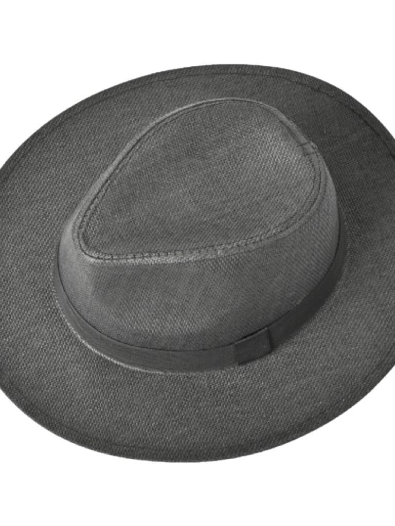OMG Panama Black Hat - Oh My Gift  Oh My Gift- mans hat - panama hat - straw hat for man 