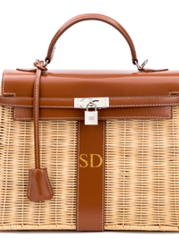 Honey Straw Tote - Oh My Gift LLC