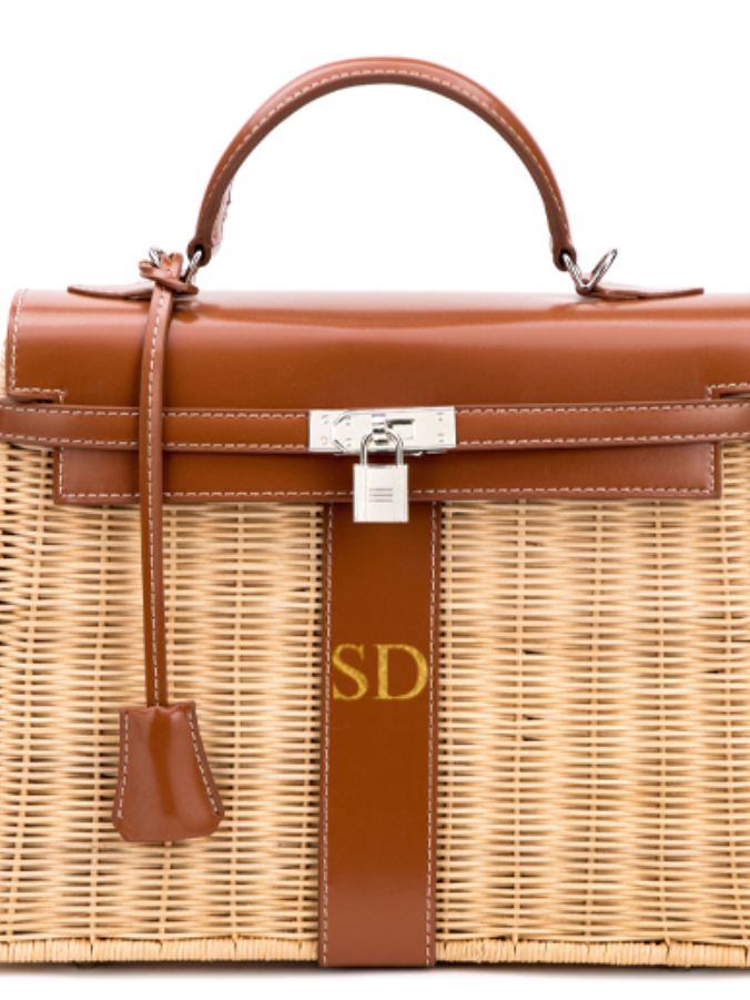 Honey Straw Tote - Oh My Gift LLC