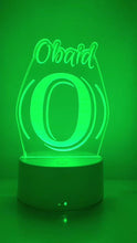 Load and play video in Gallery viewer, Name Night Light
