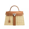 Custom Honey Straw Tote - Mini