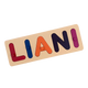 Multi Color Name Puzzle